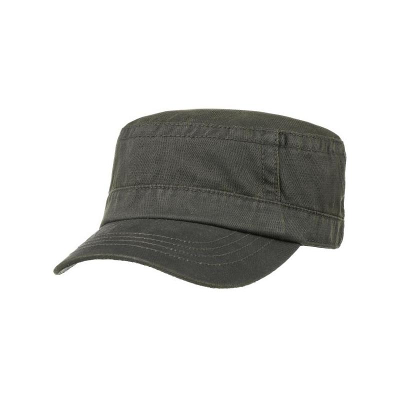 Stetson grey military cap